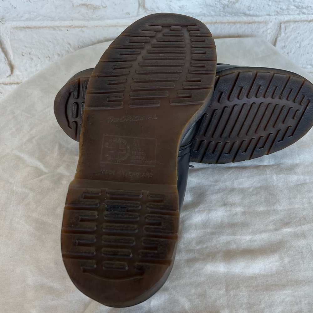 Men’s 6 Women’s 8 Dr. Marten’s 1461 Vintage Made in England Oxford Shoes Black - Picture 7 of 11